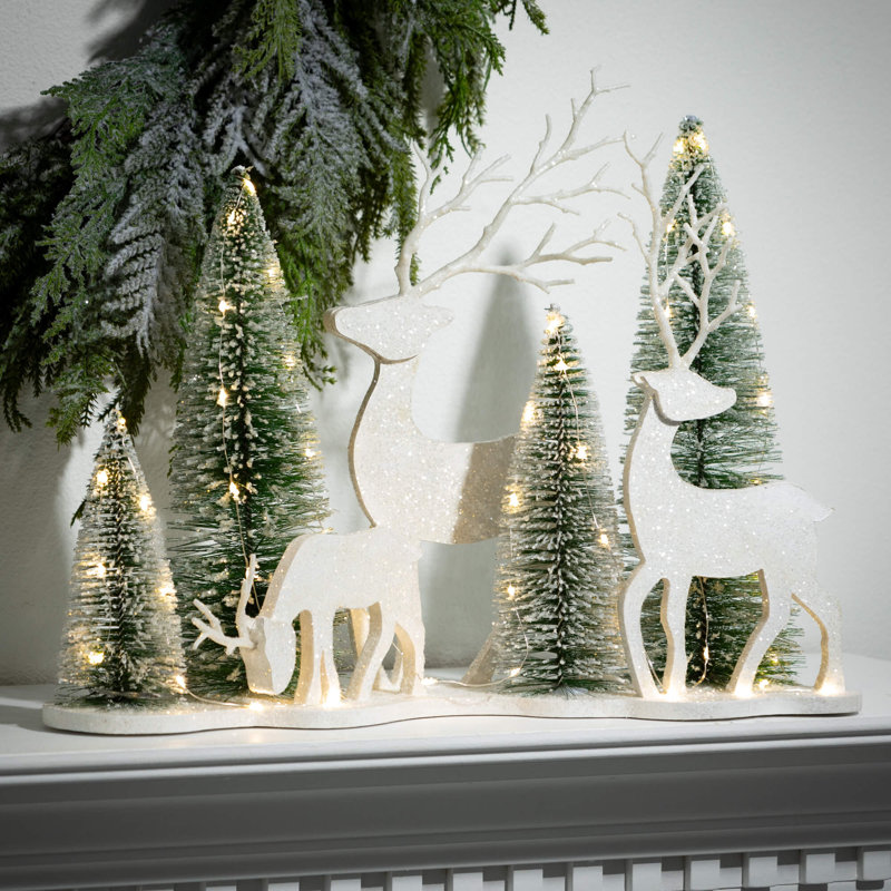 Multicolore arbres de Noël 15 po