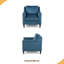 Fauteuil club en velours-942586160