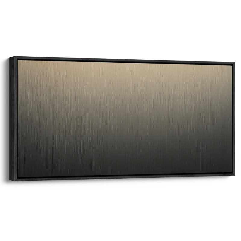 Très grand art mural rétro encadré pour art classique, H 30 po x l 60 po, Noir