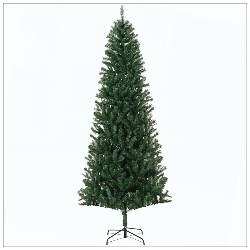 Sapin de Noël artificiel non éclairé avec branches réalistes et 1168 pointes