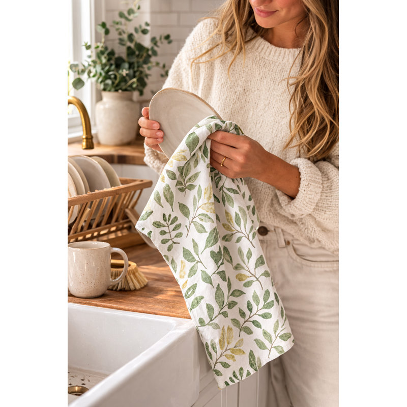 Floral Tea Towel Kitchen Towel