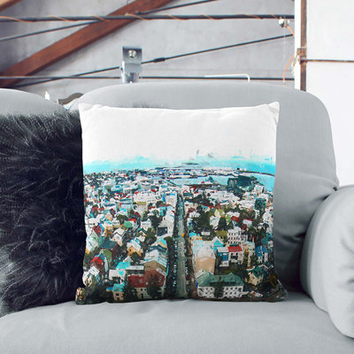 Abstract Square Cushion