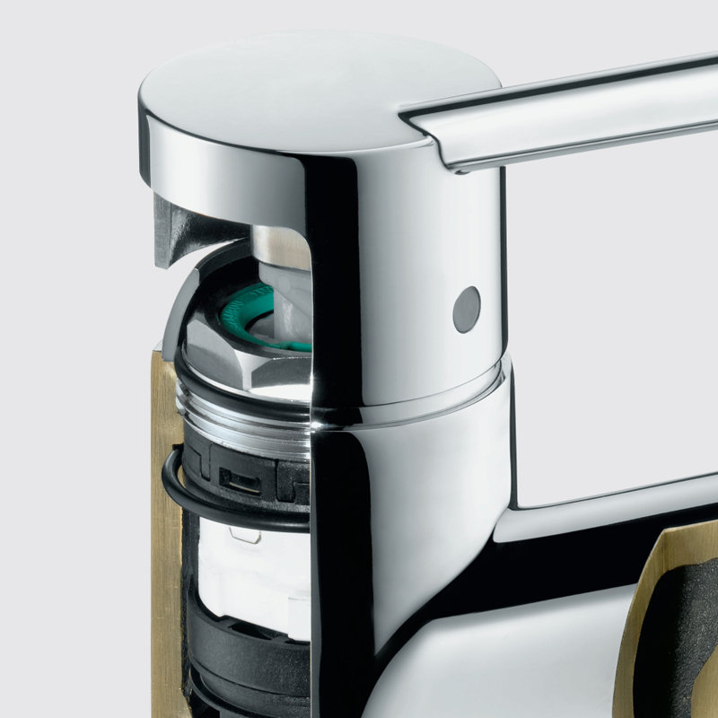Robinet de cuisine à poignée simple Talis S, Chrome