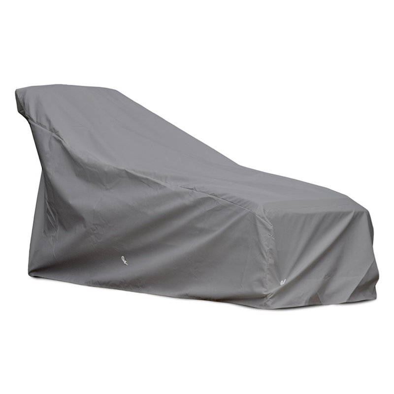 KoverRoos®III Outdoor Patio Chaise Lounge Cover, 32" H x 34" W x 73" D, Gray, Polymer