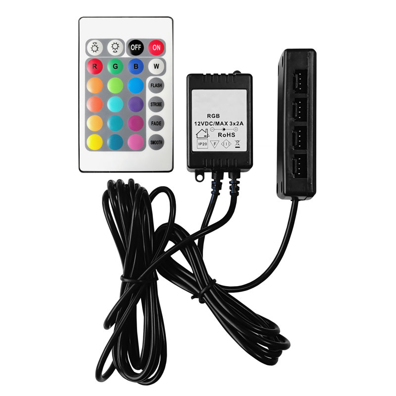 Alcera RGB LED Under Cabinet Puck Light