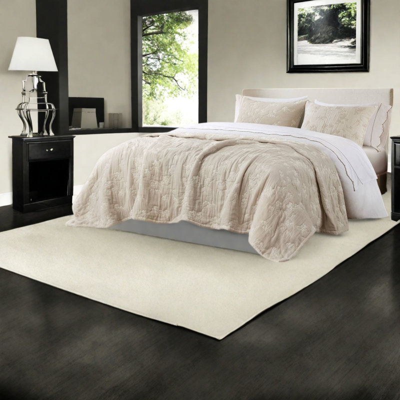 Ensembles de literie pour lit très grand en coton de qualité supérieure, chambre à coucher moderne en lin jacquard