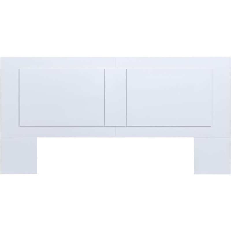Antoya Pharr Flat Panel Headboard, White