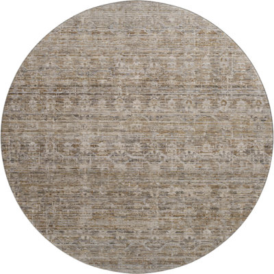 Premium Machine Washable Lubbers AMF1746 Stripe Rug