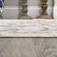 Tapis crème / gris clair délavé à la machine Edith-856426673