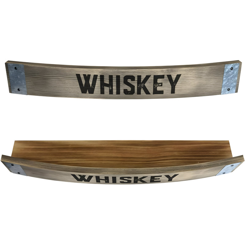 Support mural Whiskey Barrel