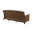 Astoria 85.13" Wide Outdoor Wicker Patio Sofa with Cushions-2056637738-2056591807-2056637734