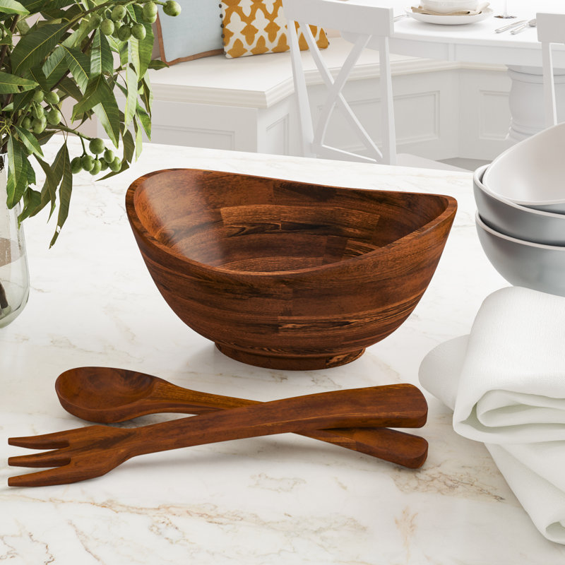 Millwood Pines Carbry Wood Bowl