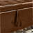 48" Ottoman Bench With Storage, Bench For Bedroom,Living Room,Hallway, Upholstered Tufted Faux Leather PU Ottoman Brown-122960676