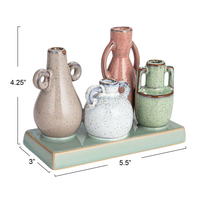 Vase de table en grès Kyjaun