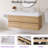 48" Wall-Mounted  Bathroom Vanity With White Solid Surface Basin-1649861553