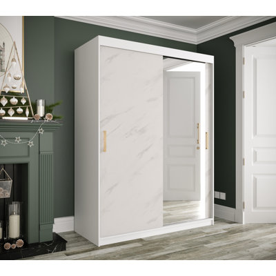 Blerata 2 Door Manufactured Wood Wardrobe