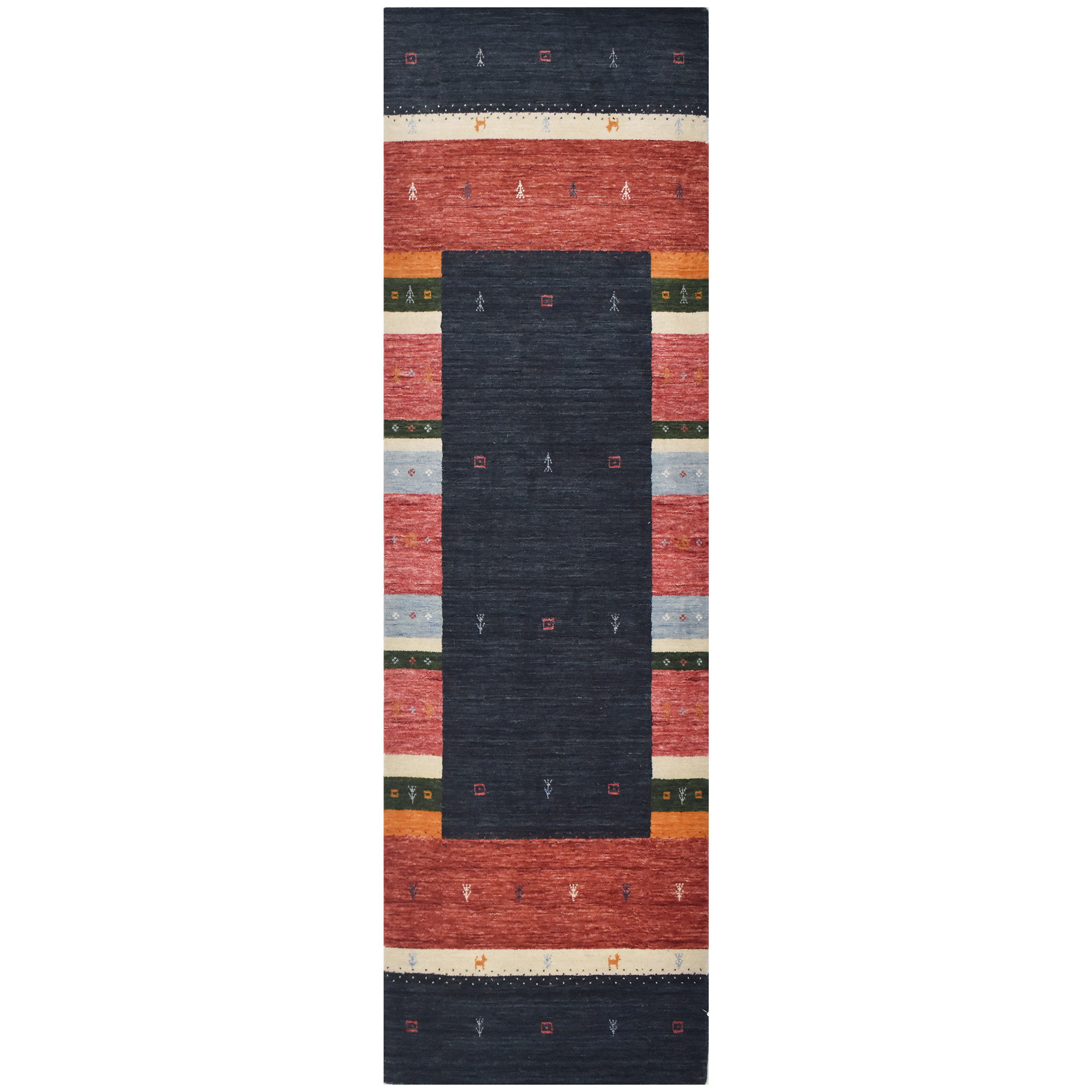 Bokara Rug Co., Inc. High-Quality Hand-Knotted Black And Multi Area Rug ...