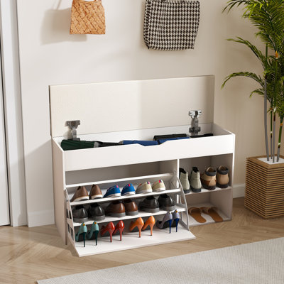 Banc de rangement pour chaussures