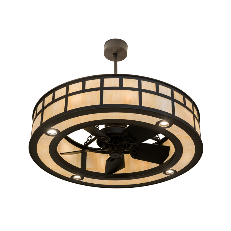 Lustre tambour 16 lumières "T" Mission