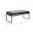 Concrete Gray & Black Finish Coffee Table