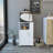 Versatile Microwave Cabinet with Mobility and Ample Storage Capacity-1088111181