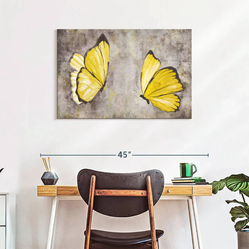 Treillis feuilles d'or sur toile, H 24 po x l 36 po x P 1,25 po