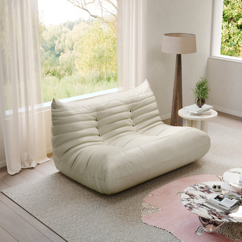 Fauteuil à billes Casto Lazy, 53.3" W, Brun