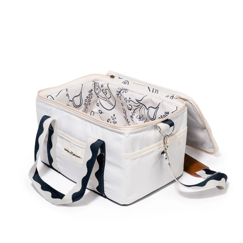 Premium Cooler, Navy/White