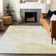 Premium Machine Washable Prisco Gold Rug