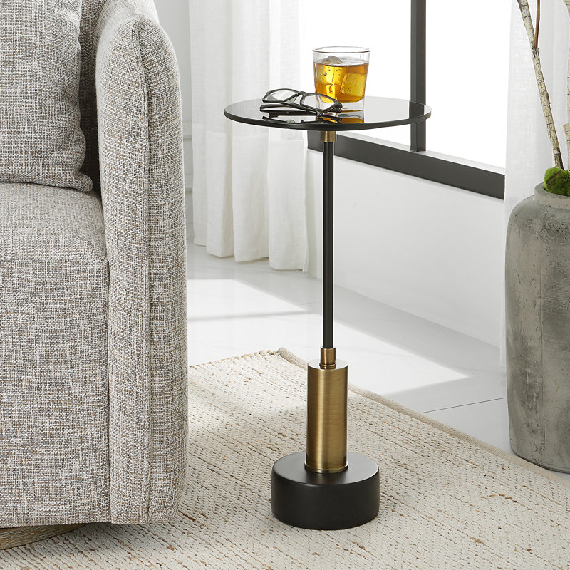 Chansler Glass End Table