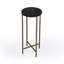 Nigella Granite Cross Legs Side Table-1908165123
