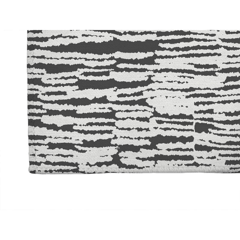 Strands Non-Slip Outdoor Rug, Runner 2'6" x 8'