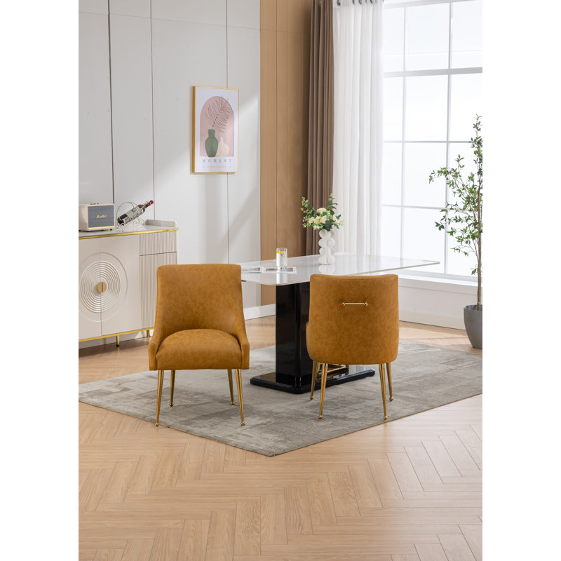 Chaise Waltrudis, Jaune clair