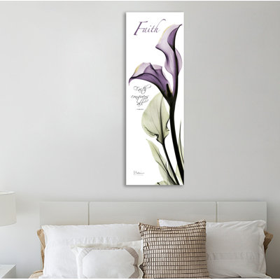 "Calla Lily Faith", toile tendue par Albert Koetsier
