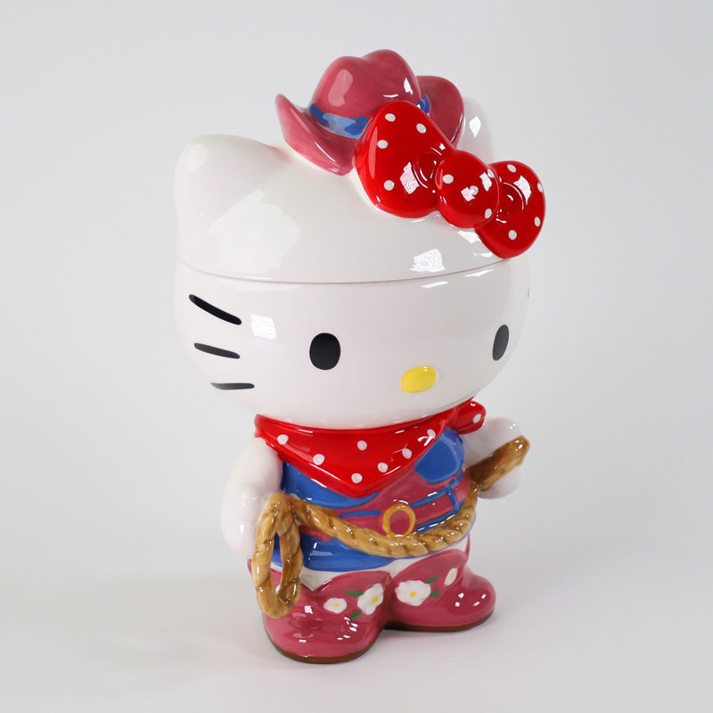 Pot à biscuits Hello Kitty Cowgirl