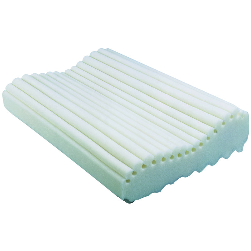 Queen Size White Memory Foam Ergonomic Cervical Pillow