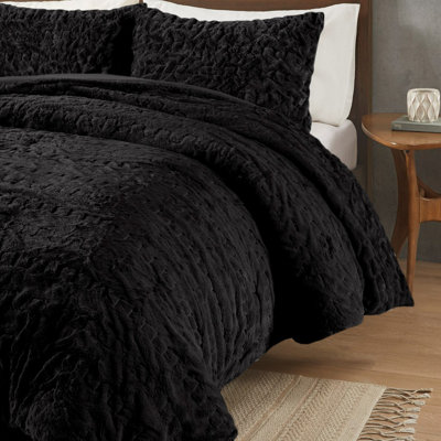 Ensemble d'édredon en duvet synthétique