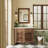 Amara Rustic Farmhouse Solid Wood Framed Tempered Glass Wall Mirror with 5-Year Warranty-906499340-906499385