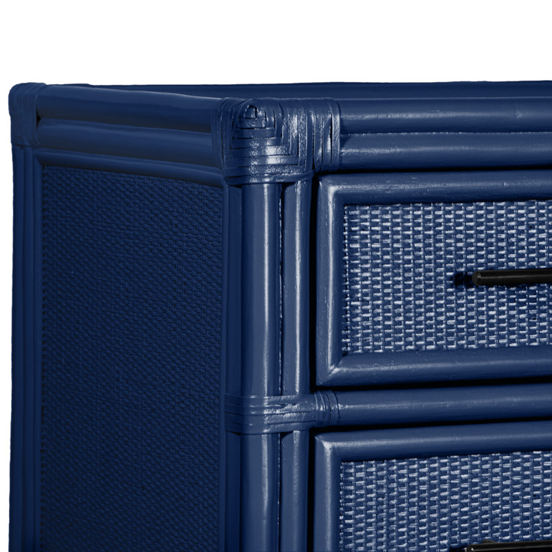 Aruba 4 - Drawer Nightstand, Navy