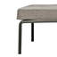 Chaise longue d'extérieur en osier Luxury