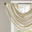 Cantonnière en fausse soie 38 po x 46 po Elena Champagne-23350685