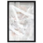 «Thick White Texture I Shadowbox Print», art mural blanc par Art Remedy