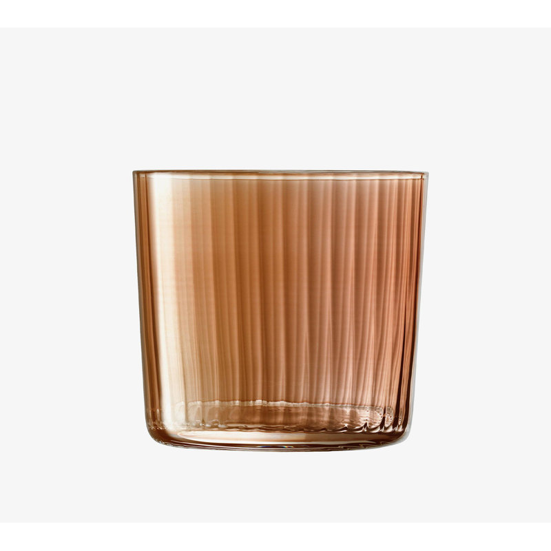 Glass Drinking Glass, 10.5 oz., Amber