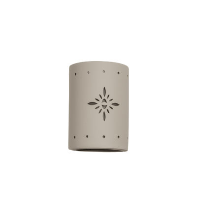 Lampe murale d'extérieur en céramique Ninamarie, ampoule DEL incluse