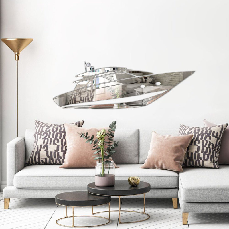 Boat Shaped Mirror
