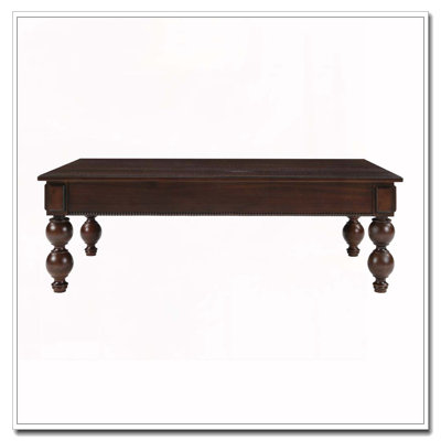 Table basse rectangulaire en bois avec tiroir de rangement