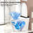 Portable Intelligent Toilet With Built - In Bidet, Heated Seat, Auto Flush, And Warm Air Drying Siphonic Jet, Battery Backup, Various Flushing Modes Water, Remote Control, Led Display Jet For