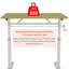 Bureau d'étude réglable pour enfants et adultes - Bureau multifonctionnel réglable en hauteur pour la maison / le bureau, conception compacte-1352369647-1352369644