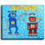 « brobots », reproduction de peinture à l’aquarelle-40258314-40258320