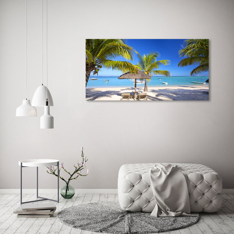 Mauritius Beach - Wrapped Canvas Print